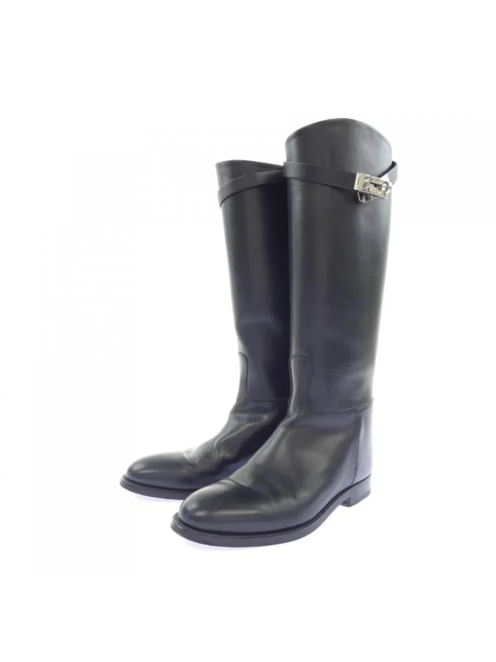 Hermes Jumping Kelly Buckle Long Boots